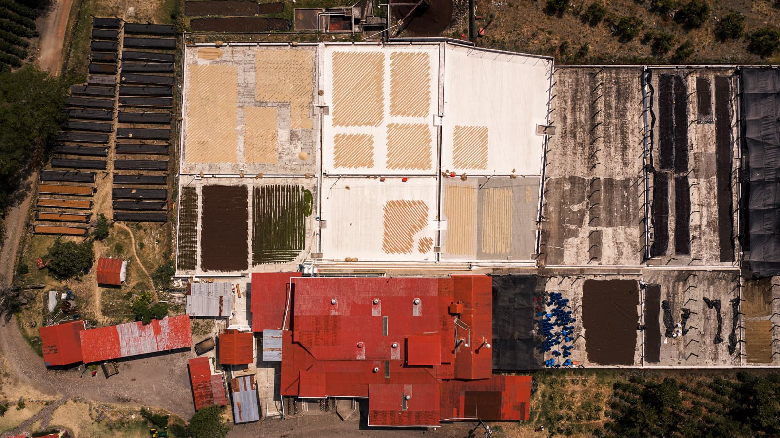 Drohnenaufnahme Finca Guatemala