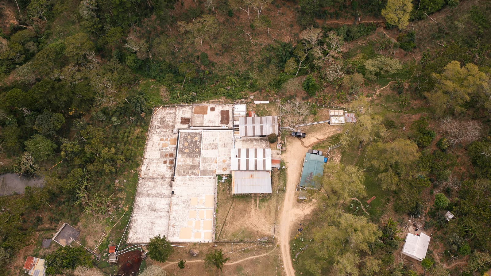 Drohnenaufnahme Finca Guatemala